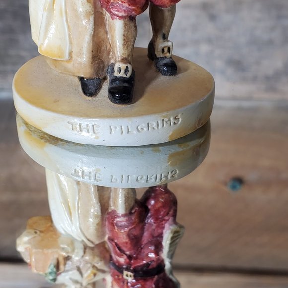 Sebastian Miniature - The Pilgrims SML 72 - Marblehead Label - 1947 - Picture 2 of 7